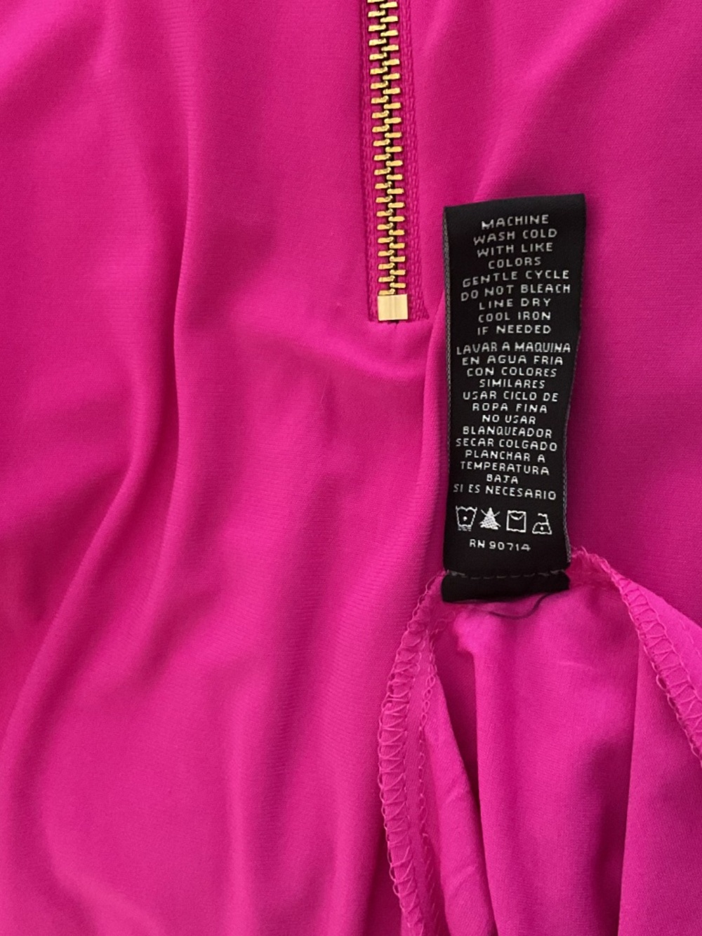 MSK Women’s dress Size Large Pink Sleeveless - Picture 4 of 5